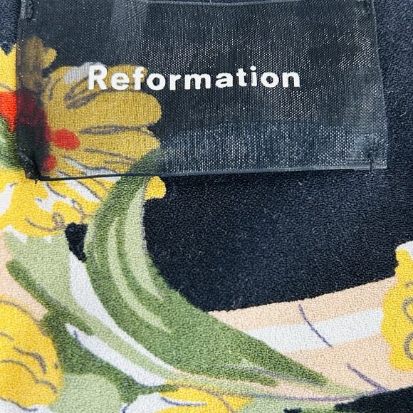 Reformation Grazia Cropped Tank Top Women 4 Floral Boho Resort Tropical Festival - Picture 7 of 10